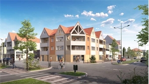 appartement neuf à la vente -   62780  CUCQ, surface 53 m2 vente appartement neuf - UBI465709766